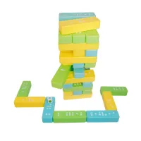 2 in 1 XXL Wobbly Tower & Domino