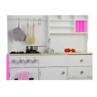 Wooden Kitchen - With Oven And Accessories