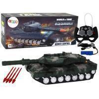 Remote Controlled Rc Tank 27 Mhz Green