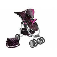 2in1 Stroller With Black And Pink Bag