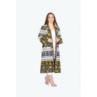 SAMBA SAFFRON SKY Cotton Print Kimono Jacket