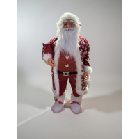 Santa Claus Decorative Statue (Red)