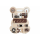 Sensory Manipulative Board Teddy Bear Wooden 14 El