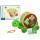 Wooden Block Sorter Turtle On Wheels