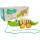 Wooden Crocodile On Wheels 18cm