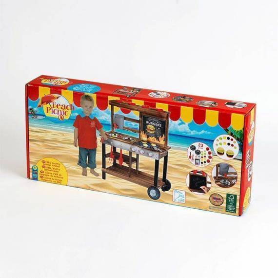 Beach Picnic BBQ Country Summer Kitchen, Wood