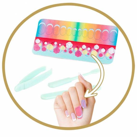 hairstyling case and nail salon