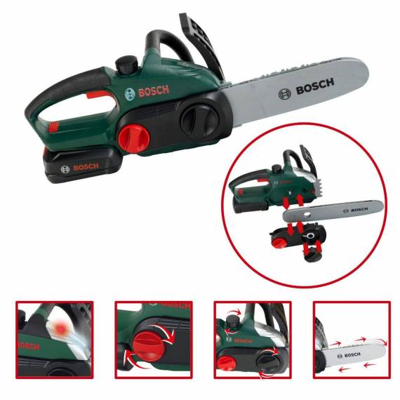 Bosch – Chain Saw II + Helmet + Work Gloves
