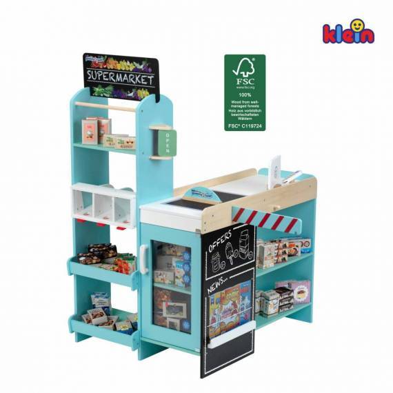 Supermarket, wood (MDF)