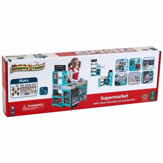 Supermarket, wood (MDF)