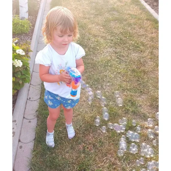 LED Soap Bubble Gun