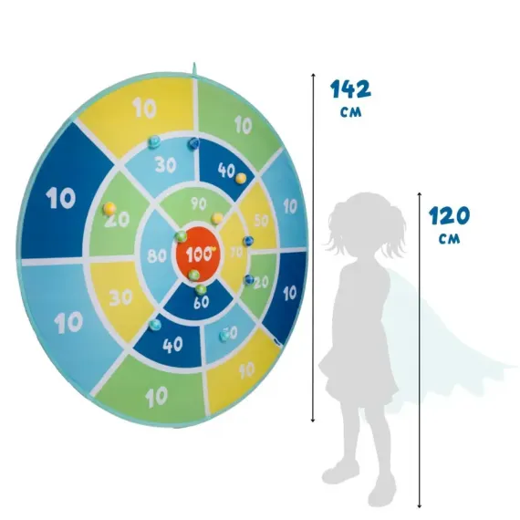 XXL dartboard for children