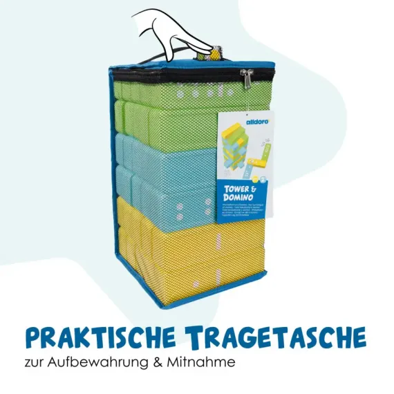 2 in 1 XXL Wobbly Tower & Domino