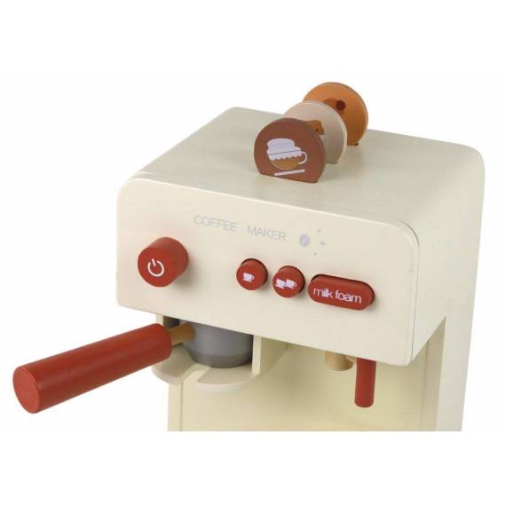 Wooden Coffee Maker Toy Cup