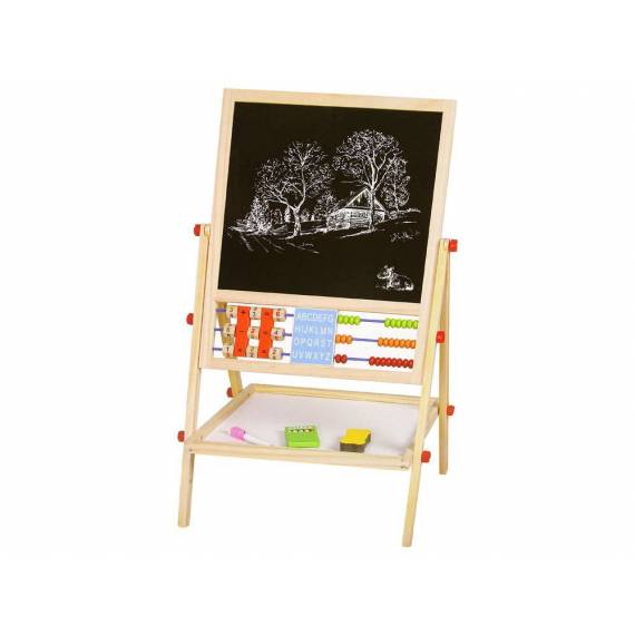 Wooden Board 2in1 Abacus Chalk Pen
