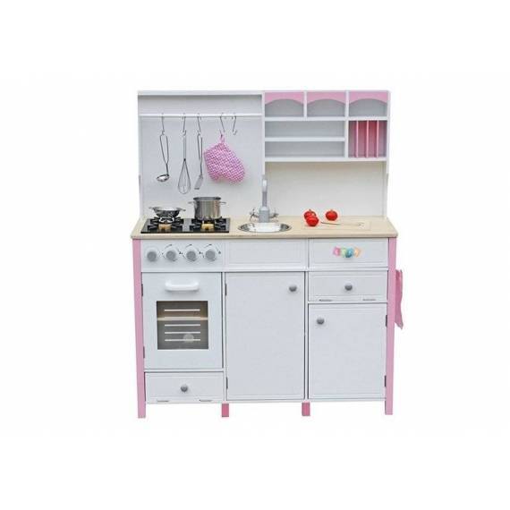 Wooden Kitchen - With Oven And Accessories