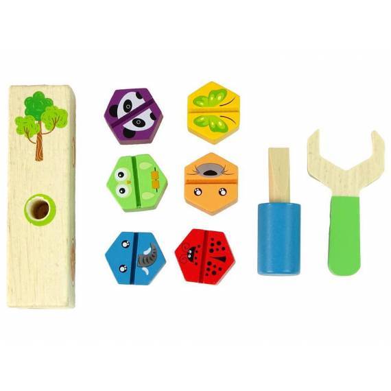 Diy Wooden Screwdriver Set Toy