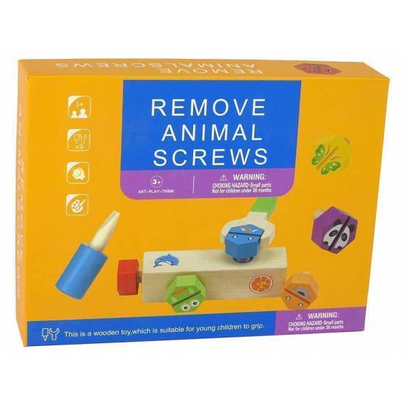 Diy Wooden Screwdriver Set Toy