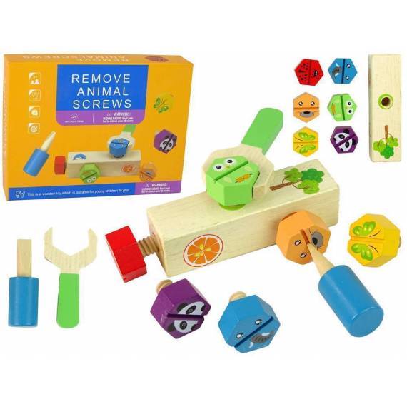 Diy Wooden Screwdriver Set Toy