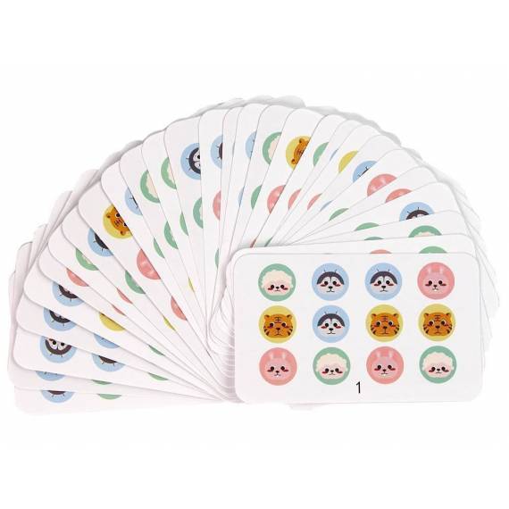 Four Colour Animal Wooden Puzzle Game