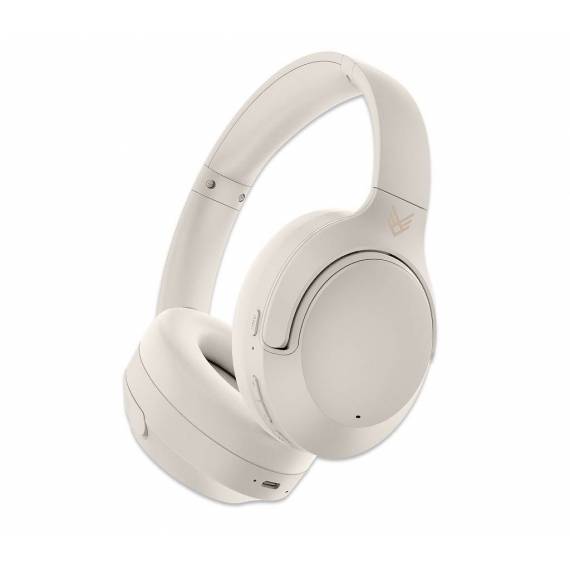 Audeeo Melovibe EX Wireless Headphones Hybrid ANC ENC Headphones - Cream