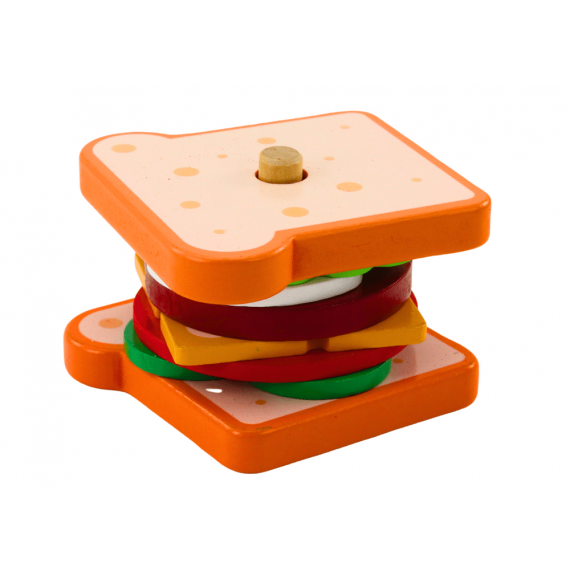 Sandwich Wooden Cards With Recipes 10 Pcs