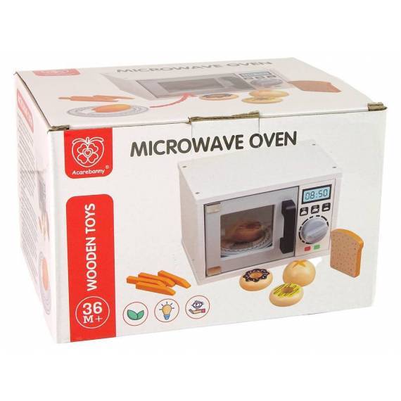 Wooden Microwave Cooker Food