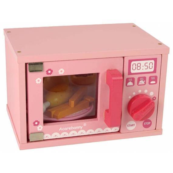 Wooden Microwave Cooker Food