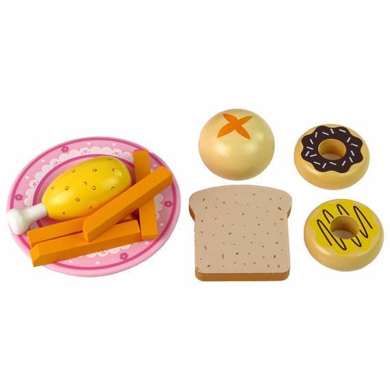 Wooden Microwave Cooker Food