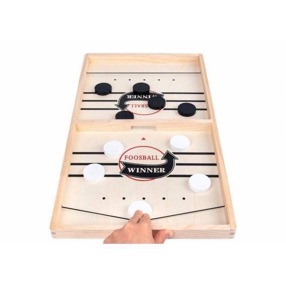 Hockey Catapult Wooden Air Hockey Game 36cm