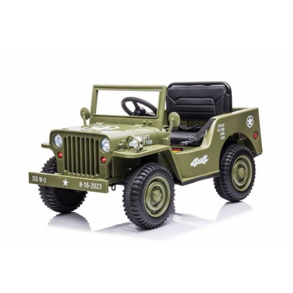 Battery Car Jh-103 Olive Green 4x4