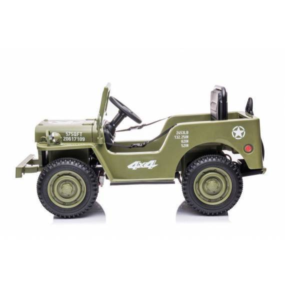 Battery Car Jh-103 Olive Green 4x4