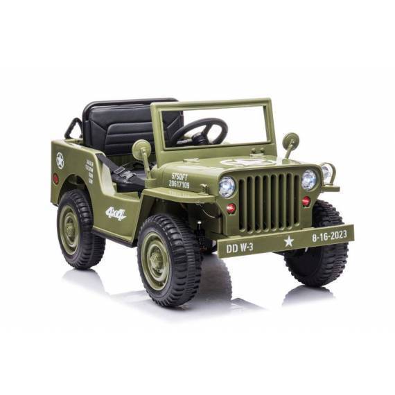 Battery Car Jh-103 Olive Green 4x4