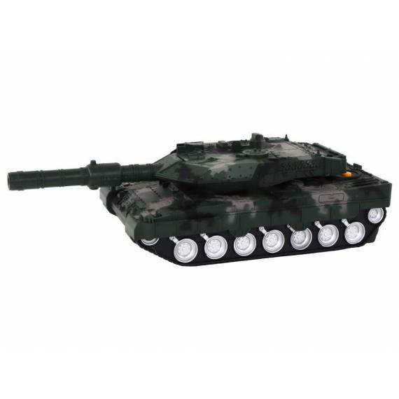 Remote Controlled Rc Tank 27 Mhz Green
