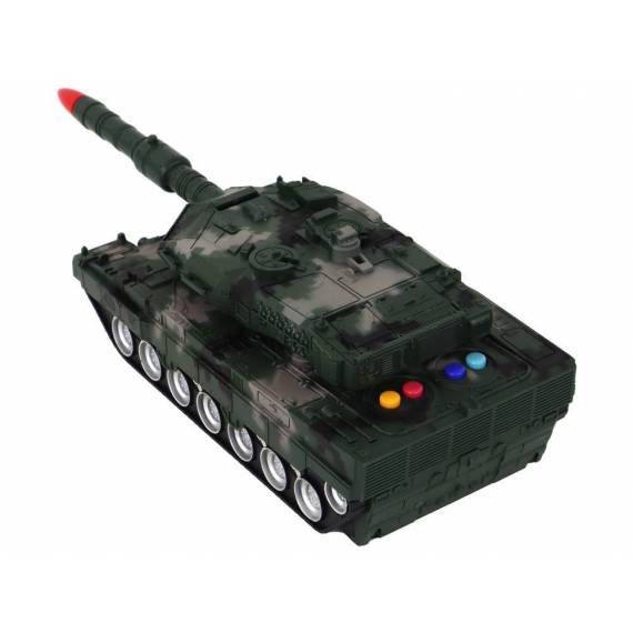 Remote Controlled Rc Tank 27 Mhz Green
