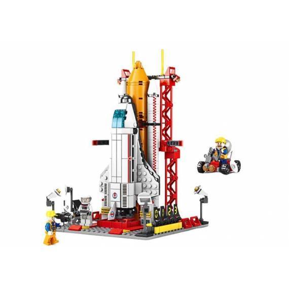 Spaceship Construction Blocks Space Rocket 506 Pieces.
