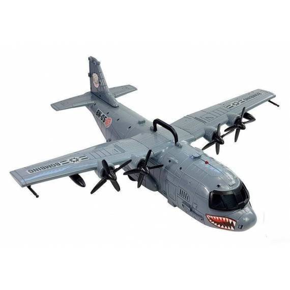 Military Base In A Plane With Lights And Sound