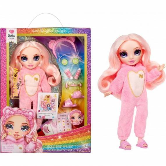 Junior High PJ Party Fashion Doll-  Bella (Pink)