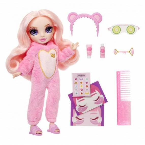 Junior High PJ Party Fashion Doll-  Bella (Pink)