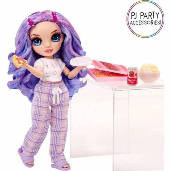 Junior High PJ Party Fashion Doll- Violet (Purple)