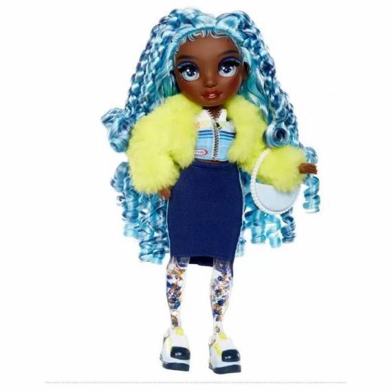 Rainbow High Sparkle & Shine Fashion Dolls- MARINA (Blue)
