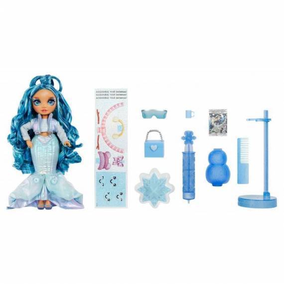 Rainbow High Winter Wonderland Doll- Skyler (Blue)