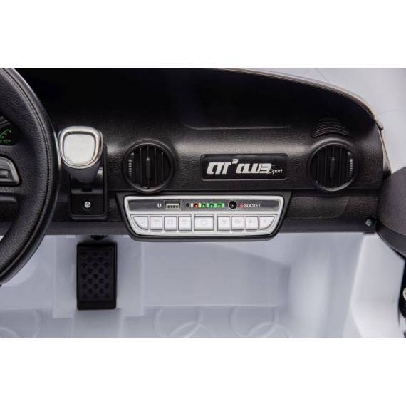 Battery-powered Car S322 White 4x4