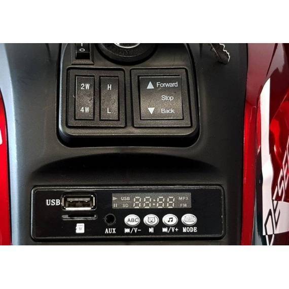 Electric Quad Xmx607 Red Painted