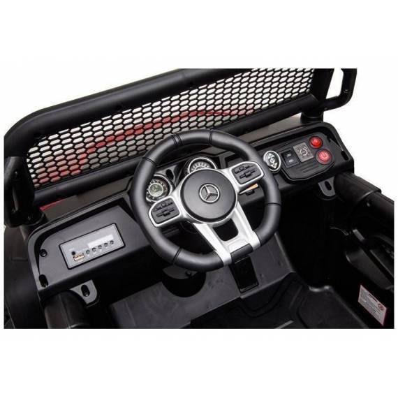 Electric Ride On Mercedes Unimog S Painted Red