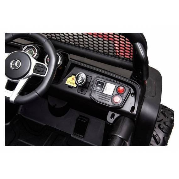 Electric Ride On Mercedes Unimog S Painted Red