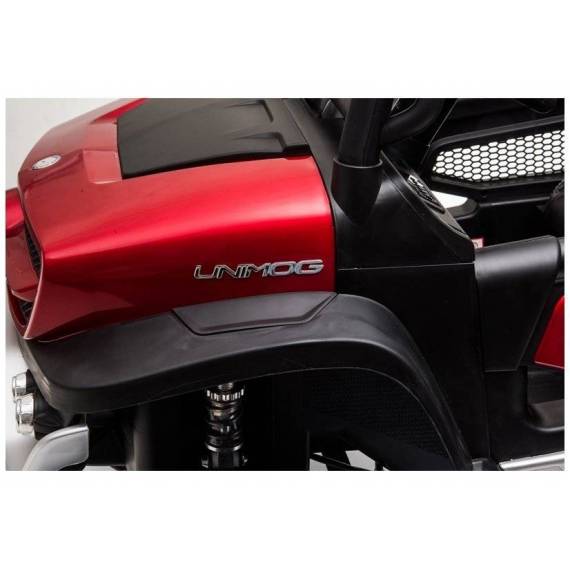 Electric Ride On Mercedes Unimog S Painted Red