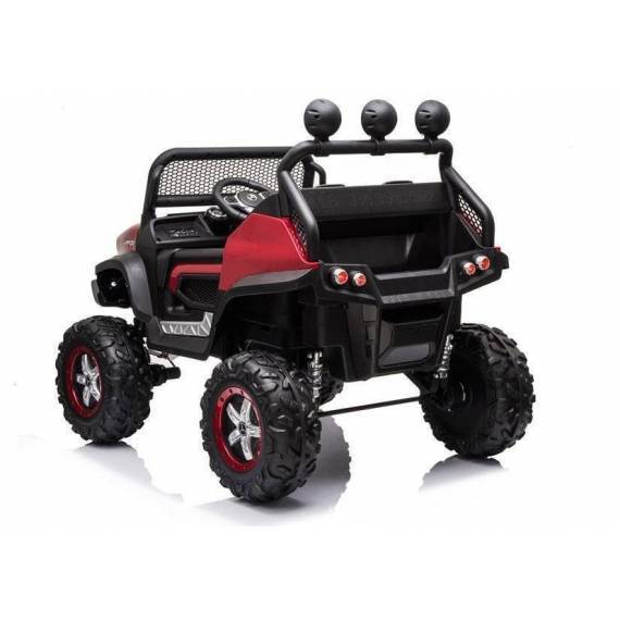 Electric Ride On Mercedes Unimog S Painted Red