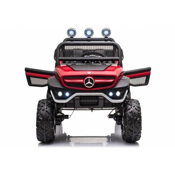 Electric Ride On Mercedes Unimog S Painted Red