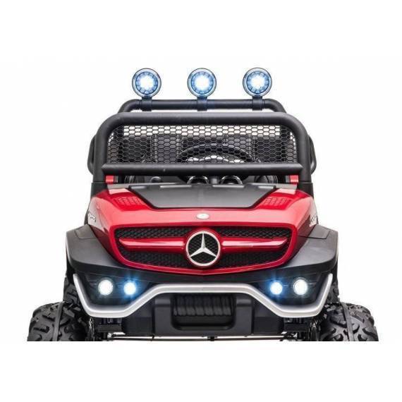Electric Ride On Mercedes Unimog S Painted Red